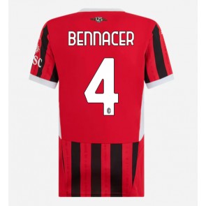 AC Milan Ismael Bennacer #4 Domaci Dres za Ženska 2024-25 Kratak Rukavima